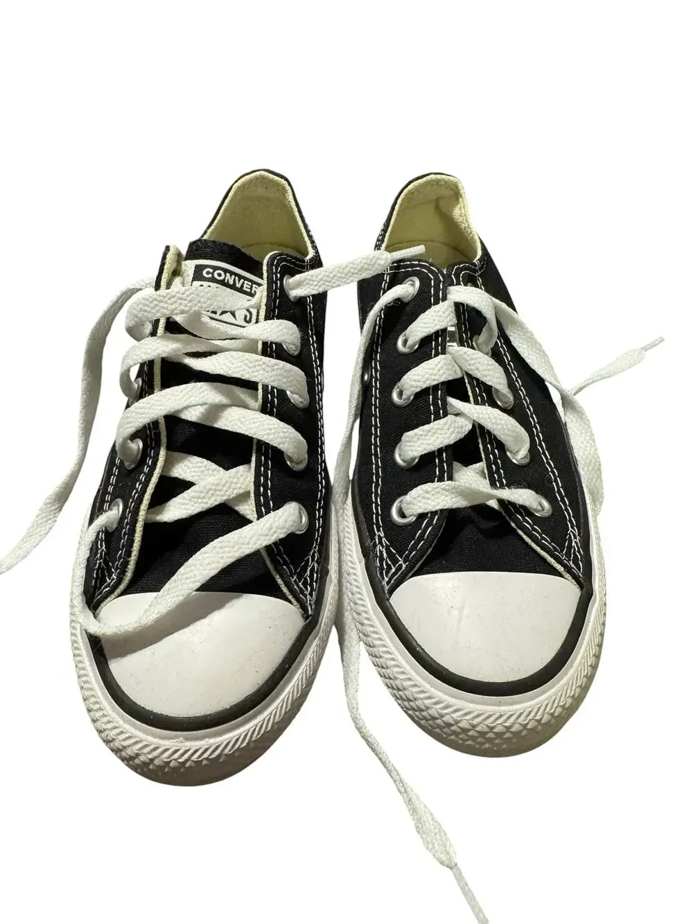 Converse Black Youth Tennis Shoe Size 13